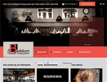 Tablet Screenshot of debrekken.nl